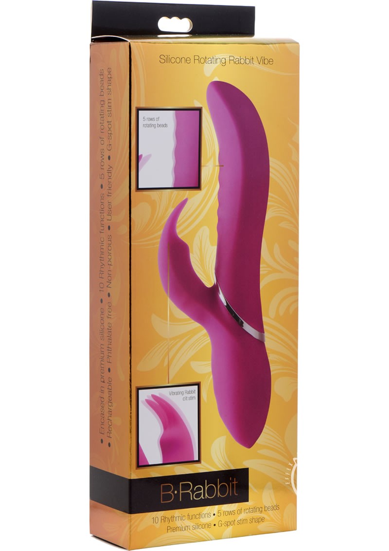 B Rabbit Silicone Rotating Rabbit Vibe