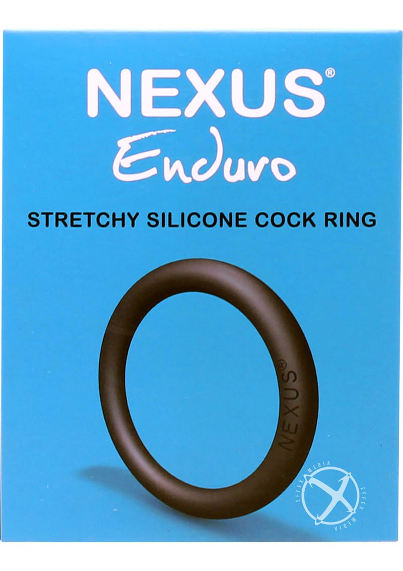 Enduro Silicone Cock Ring Black