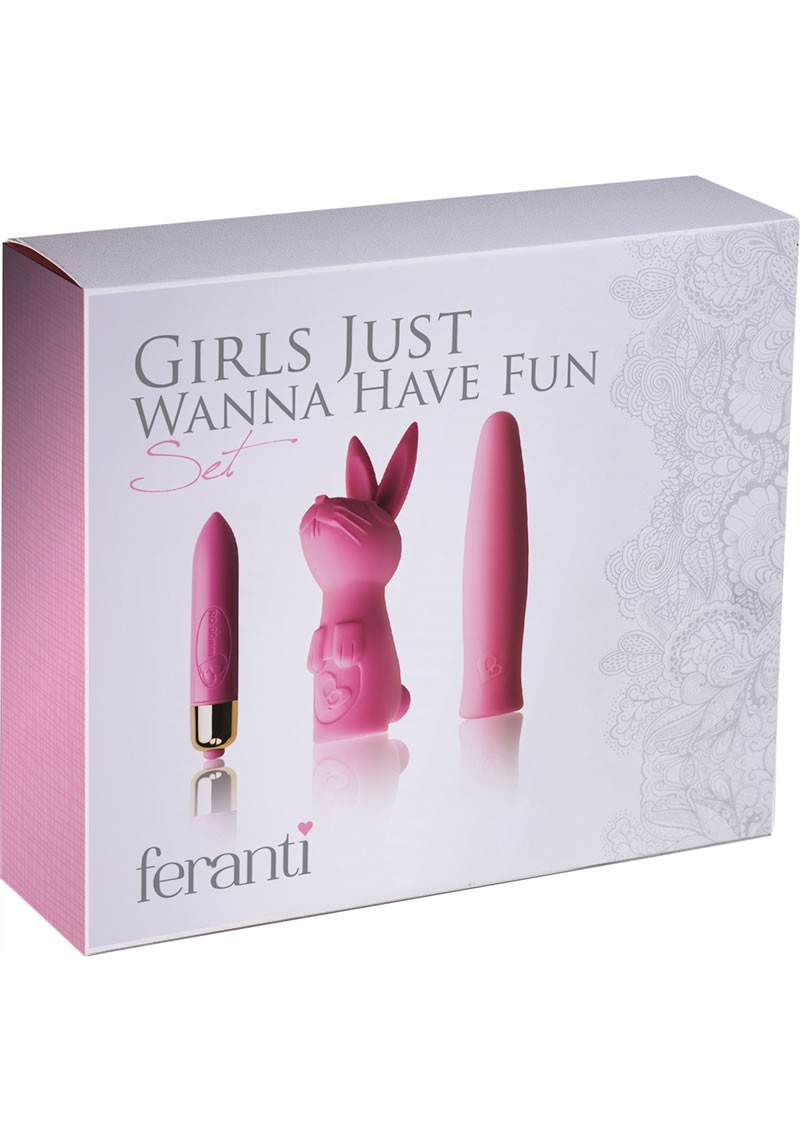 Girls Just Wanna Have Fun Set Pink
