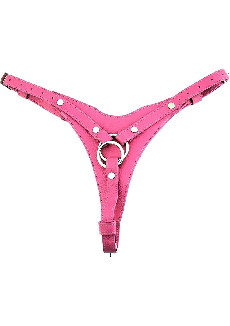 Rouge Female Dildo Harness Pink
