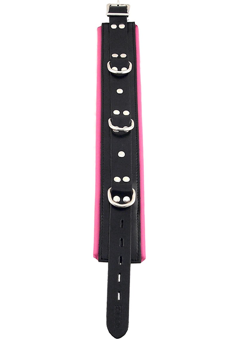 Rouge Padded Collar Black/pink