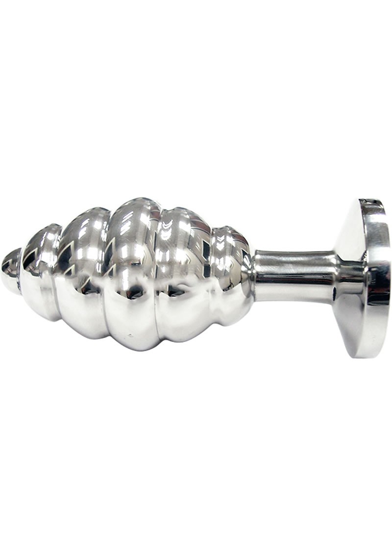 Rouge Threaded Buttplug Medium Clamshell