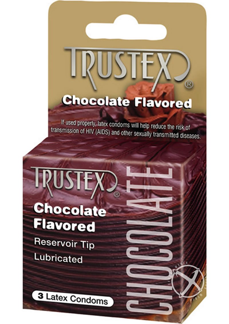 Trustex Condom Chocolate Flavored Lurbricated