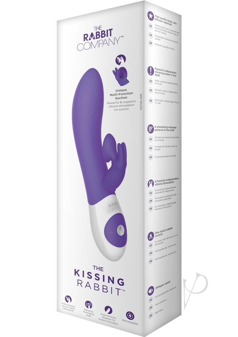 The Kissing Rabbit Purple