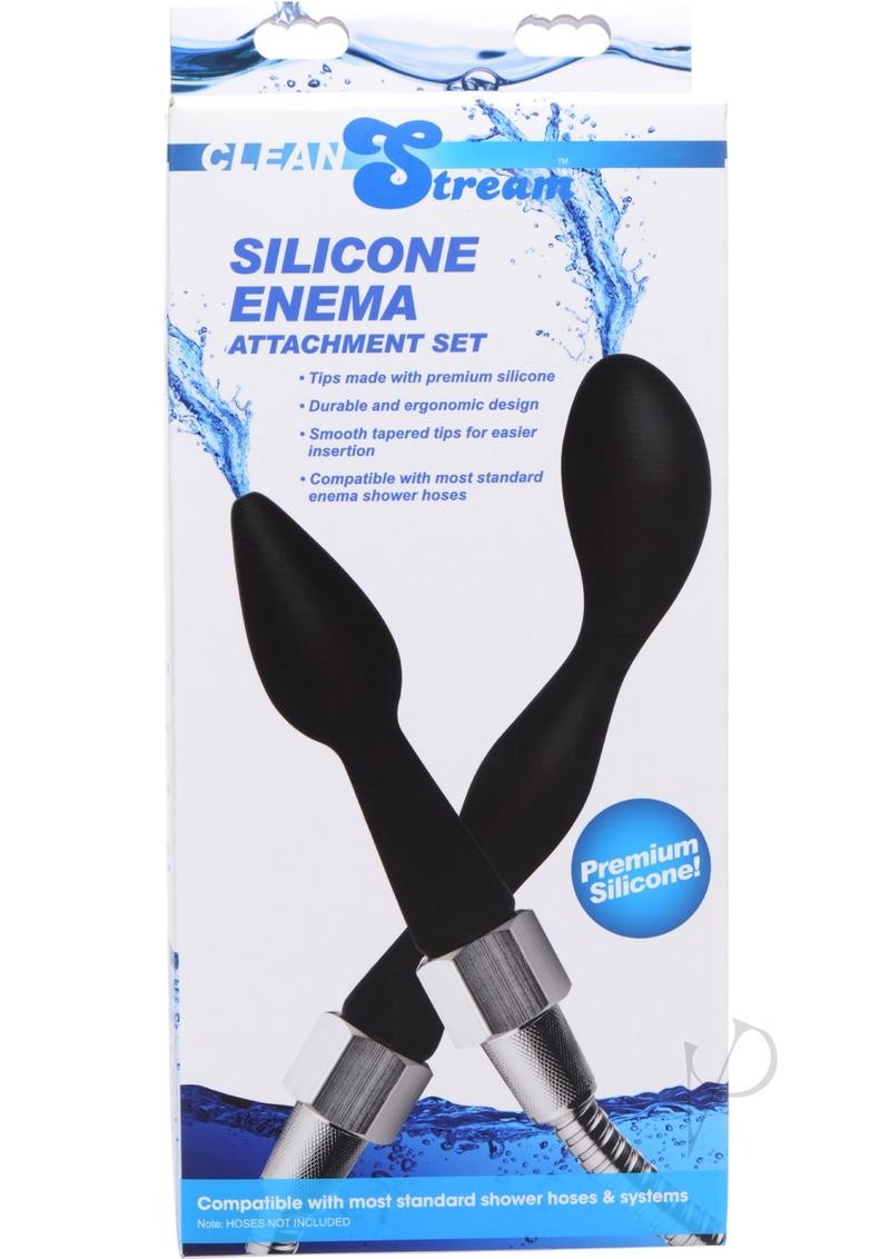 Cleanstream Silicone Enema Attachments