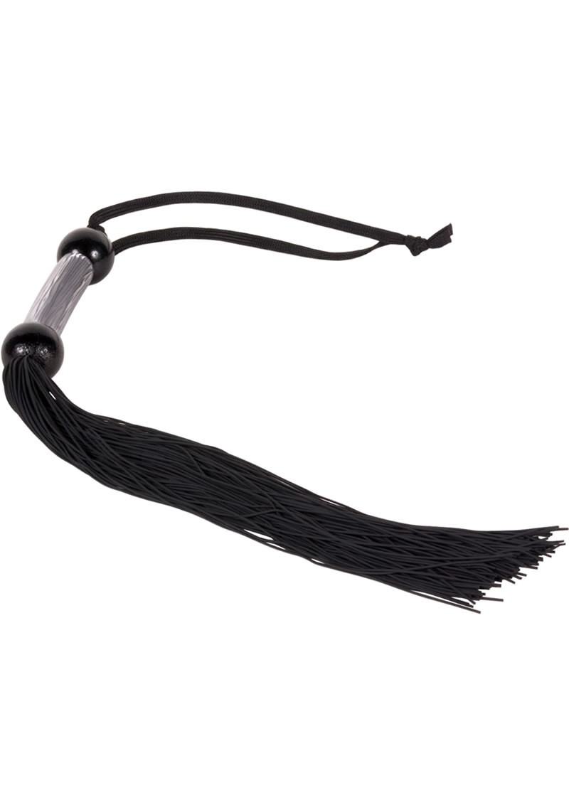 Rubber Whip 22 Inch Black