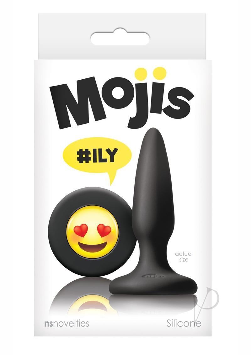 Mojis Ily Butt Plug Black