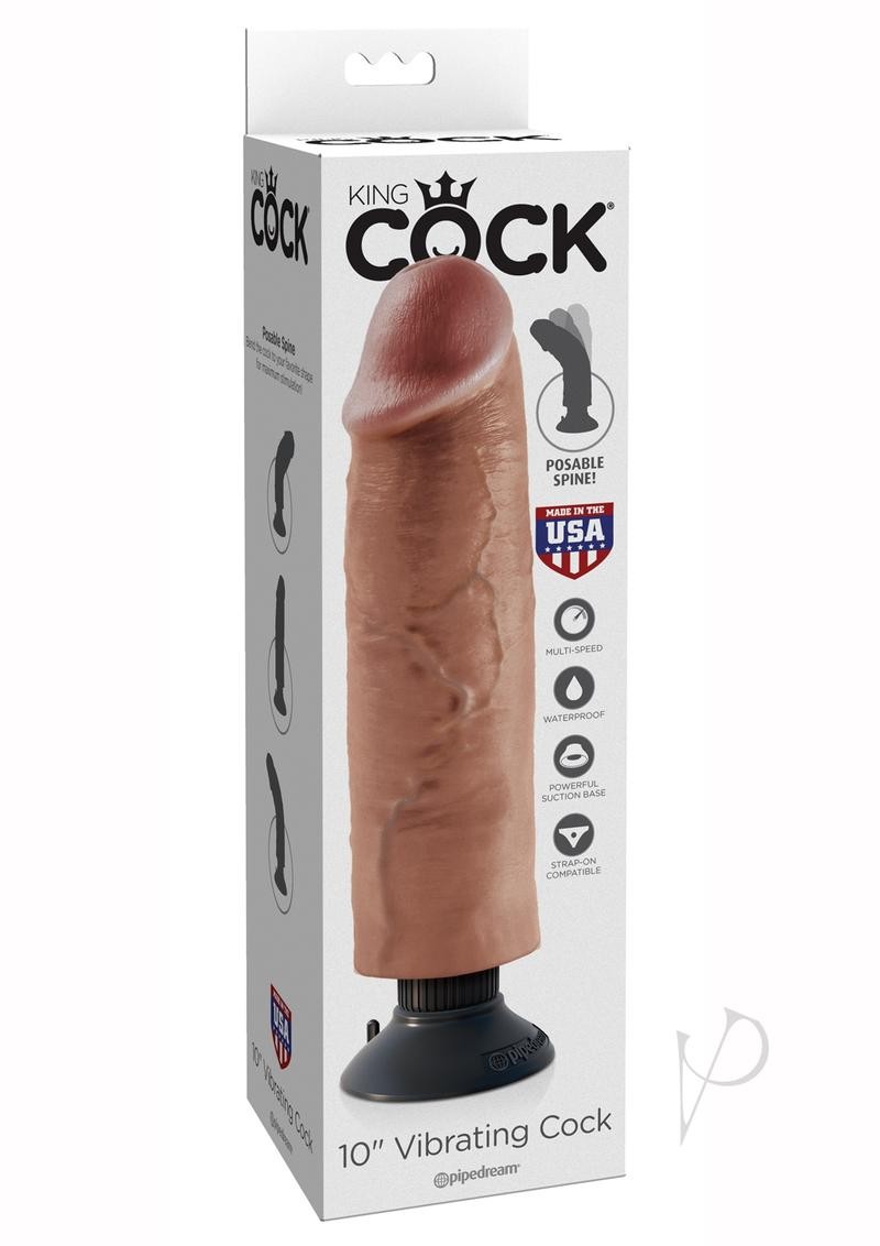 Kc 10 Vibrating Cock Tan