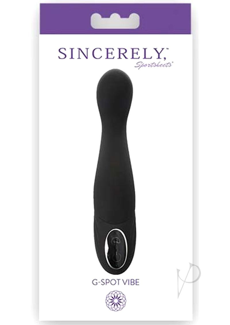 Sincerely G Spot Vibe Black