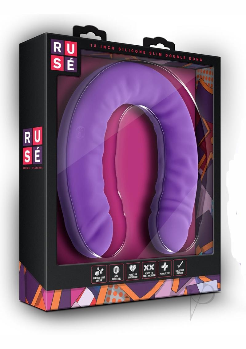 Ruse Slim Double Dong 18  purple