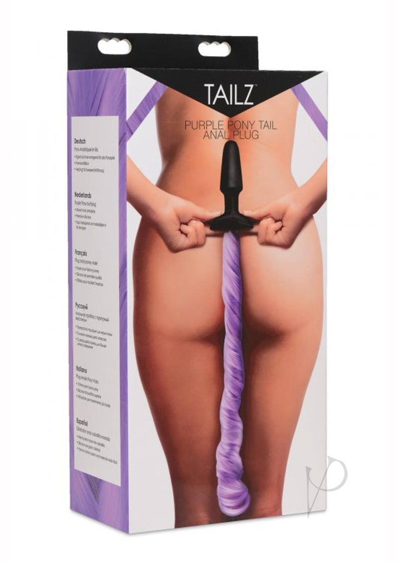 Tailz Pony Tail Anal Plug Purple