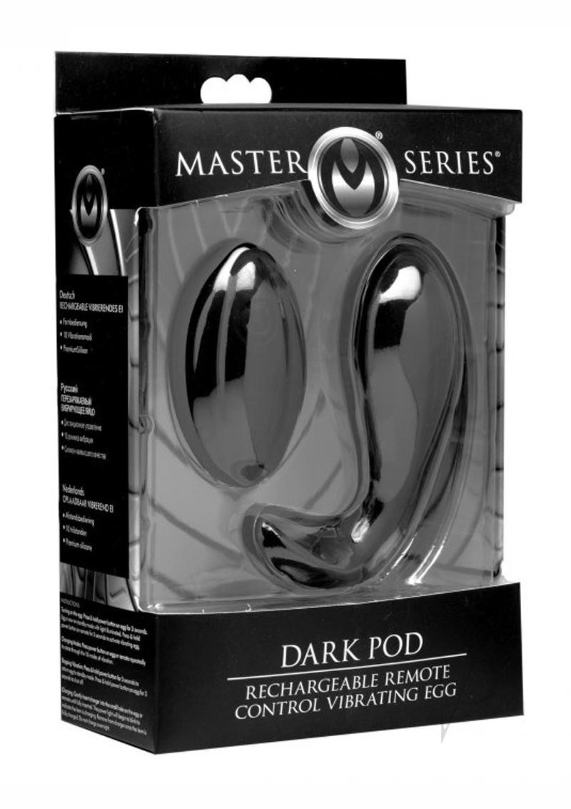 Ms Dark Pod 10x Vibrating Egg