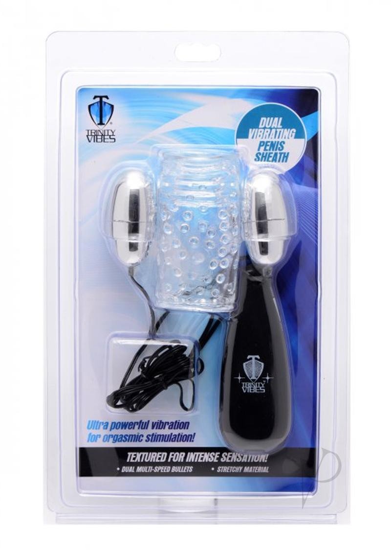 T4m Dual Vibrating Penis Sheath