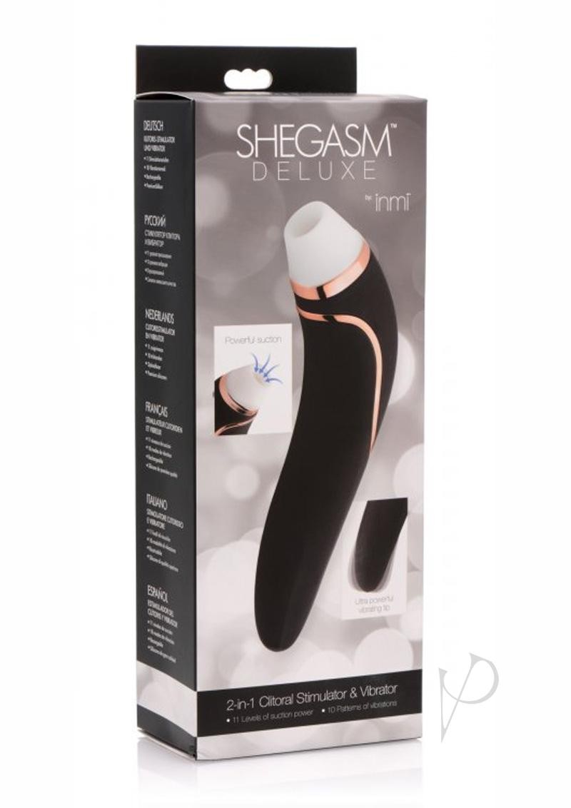 Inmi Shegasm Deluxe 2 In 1 Blk
