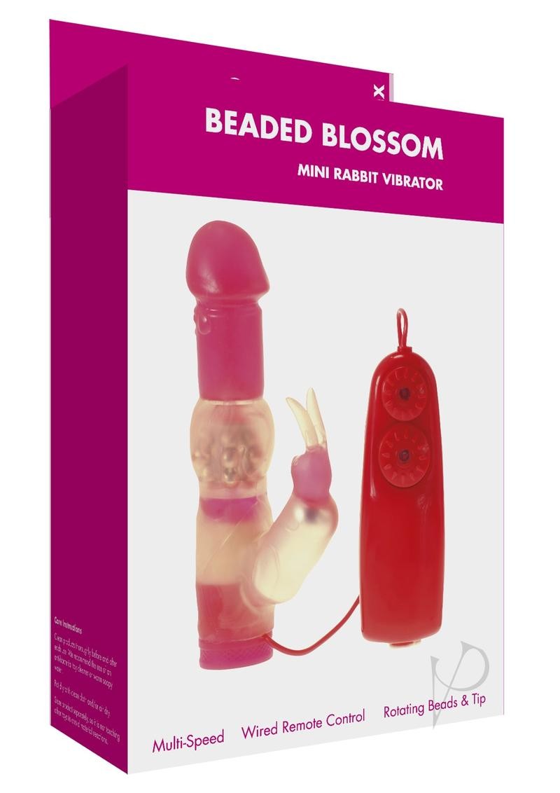 Minx Beaded Blossom Rabbit Vibe Red Os