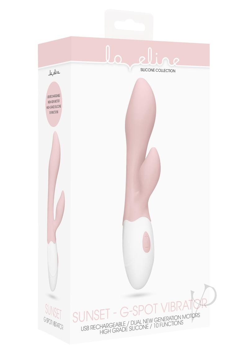 Loveline G Spot Vibrator Sunset Pink
