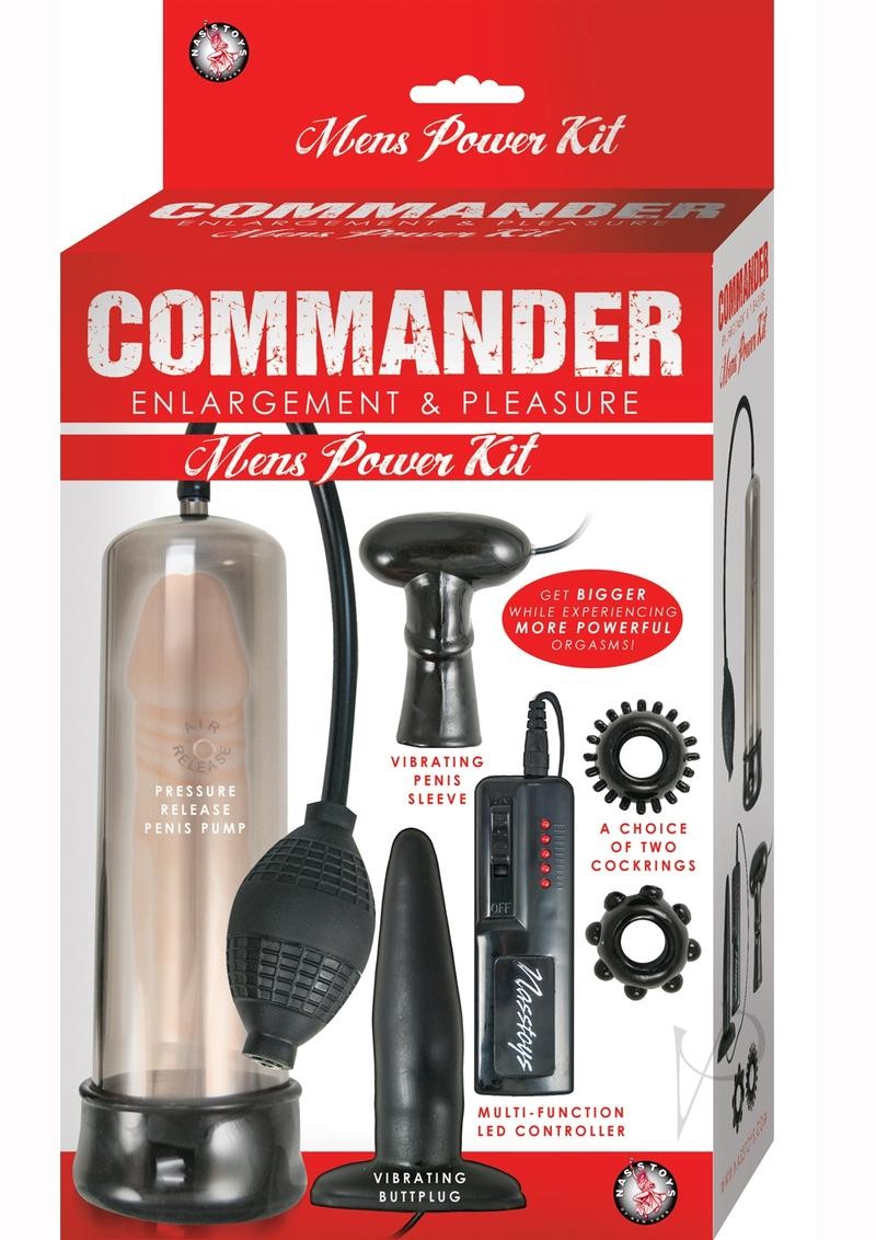 Commander Mens Power Kit Black