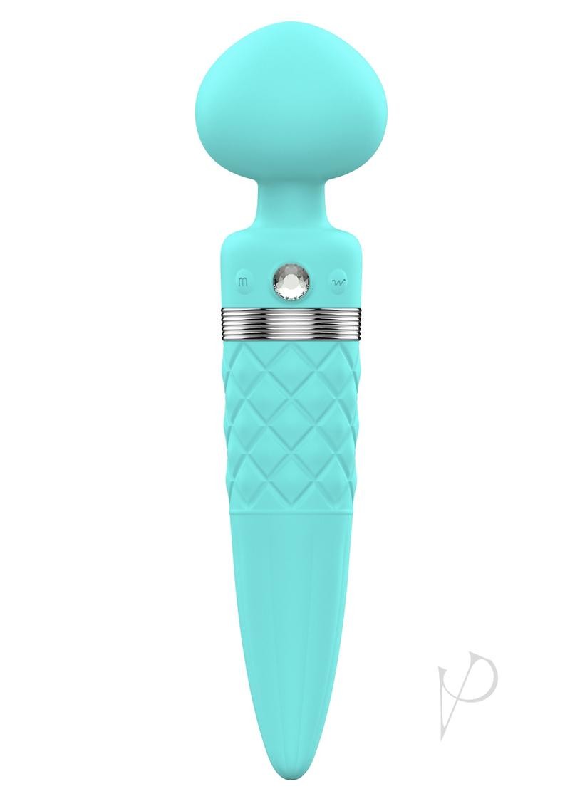 Pillow Talk Sultry Massager Wand Teal