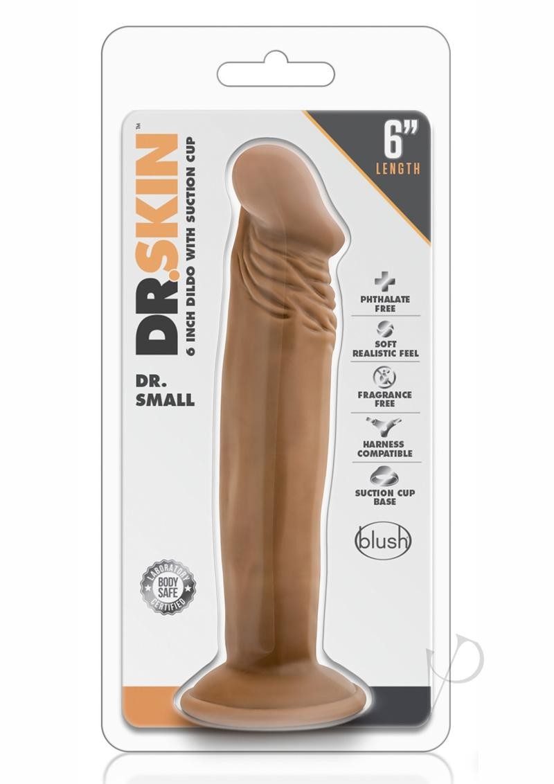 Dr Skin Dr Small 6 Dildo Mocha