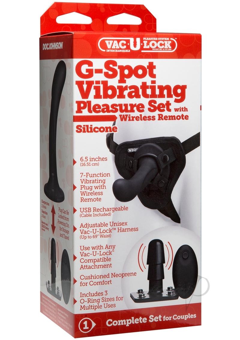Vac U Lock G-spot Vibe Pleasure Set