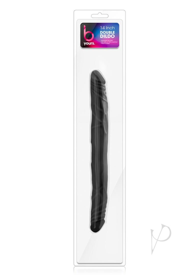 B Yours Double Dildo 14 Black