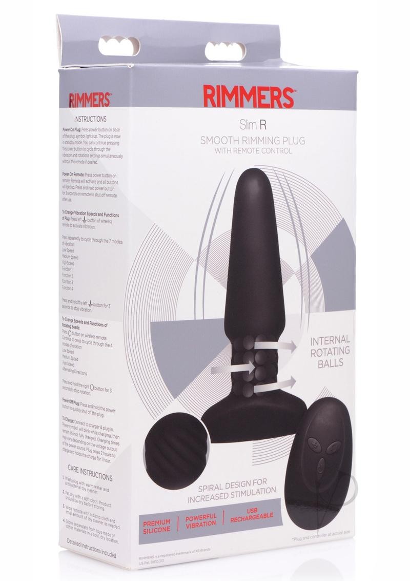 Rimmers Slim R Smooth Plug W/remote