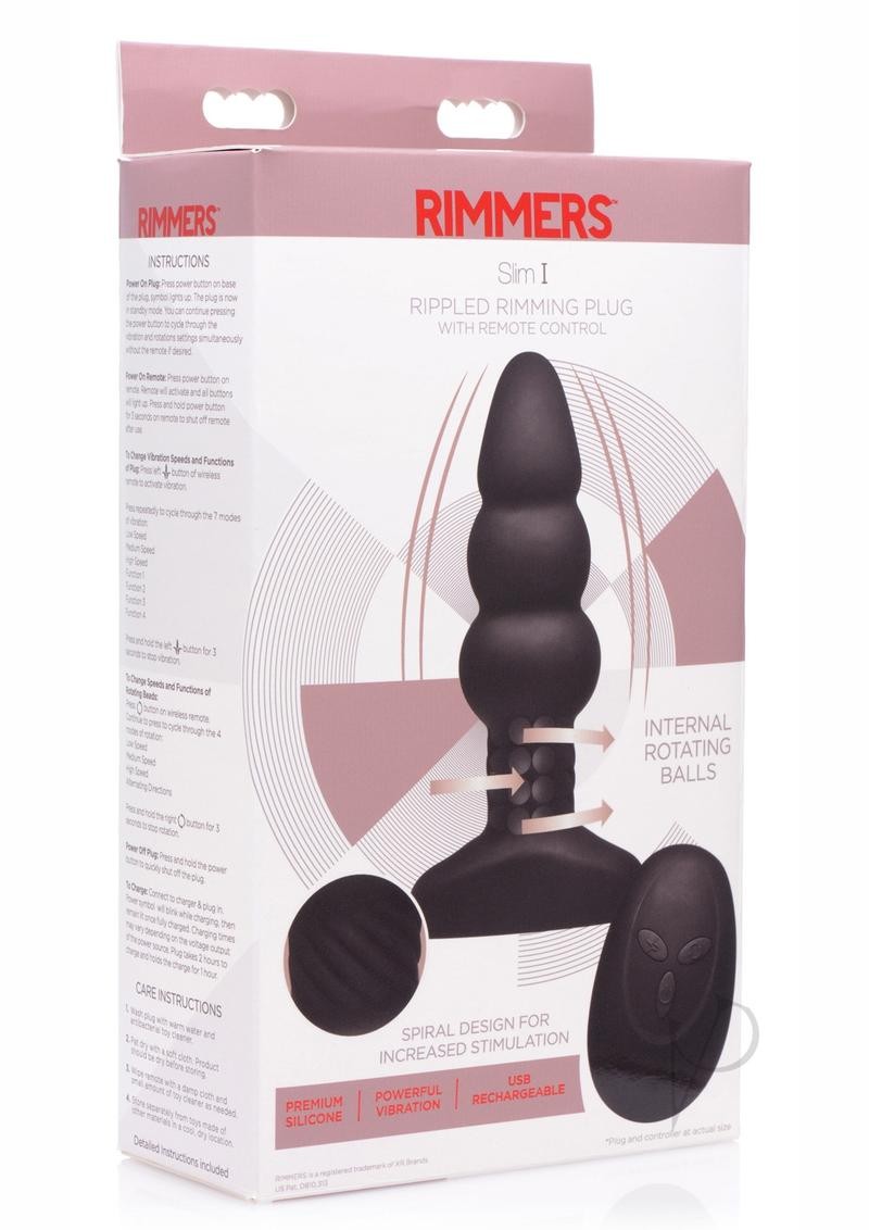 Rimmers Slim I Rippled Plug W/remote