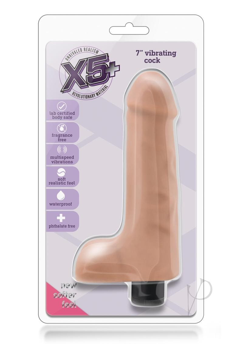 X5 Plus Vibrating Cock 7 Latin