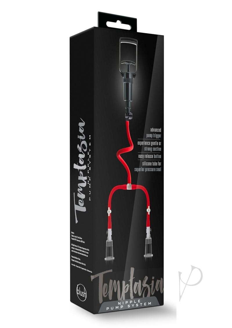 Temptasia Nipple Pump System Red