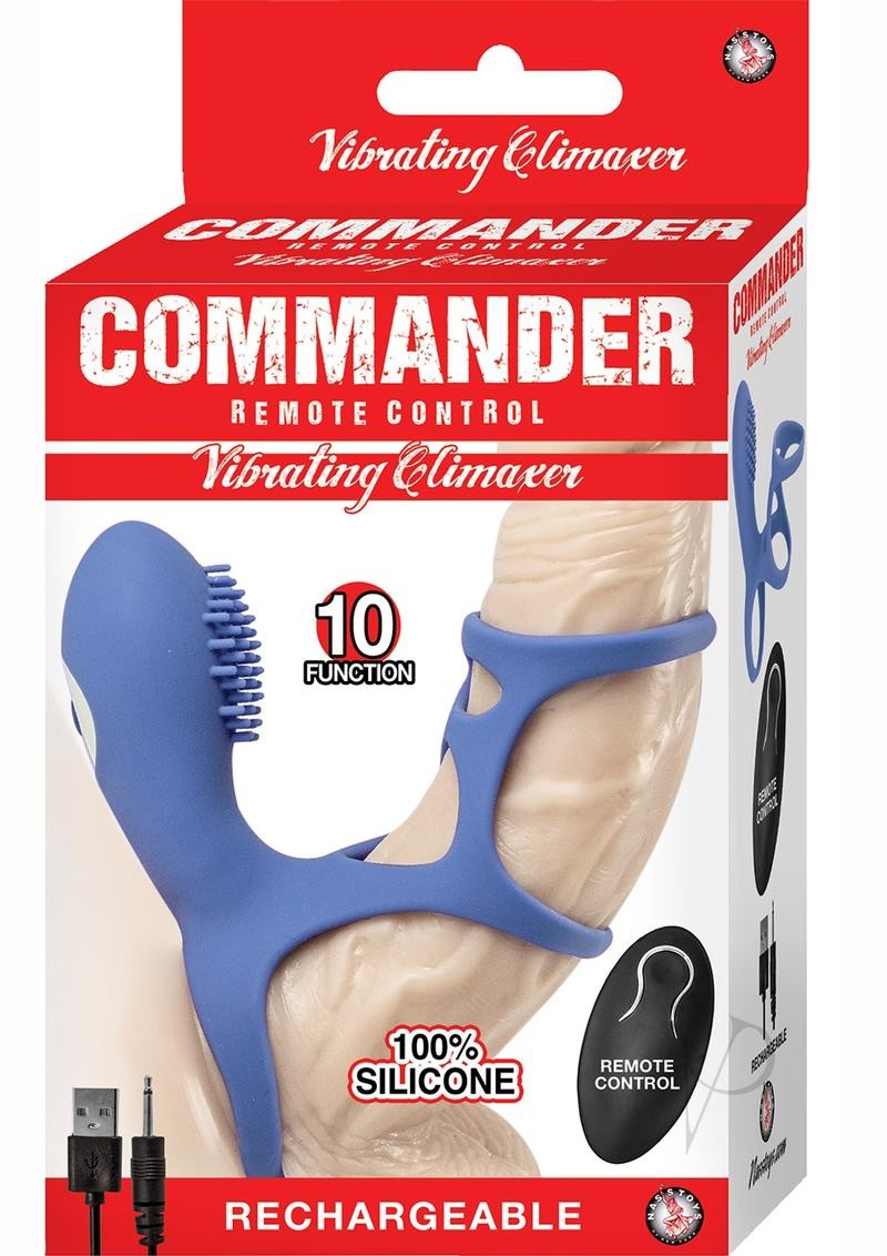 Commander Remote Vibe Climaxer Blue
