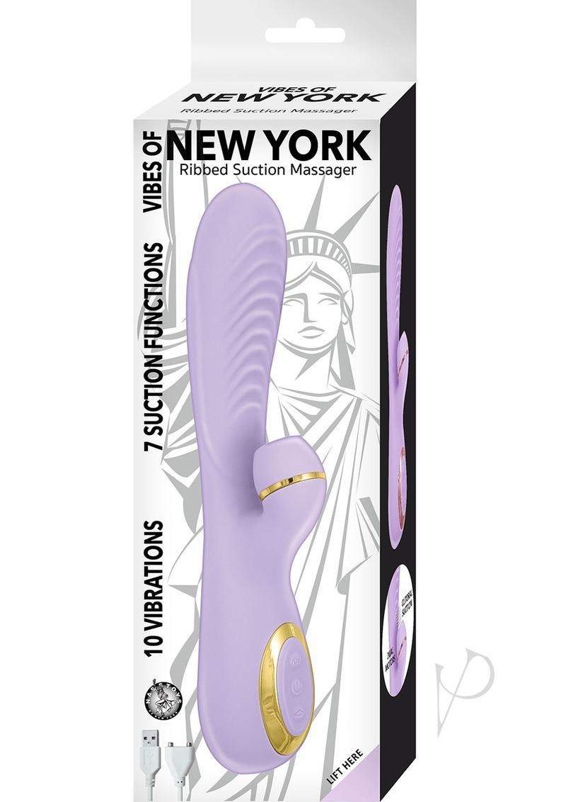 Vibes Of New York Rib Suction Massag Lav