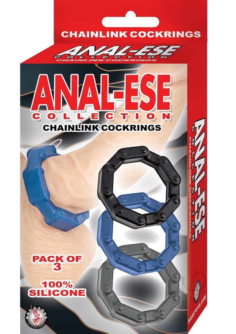 Anal Ese Coll Chainlink Cockrings