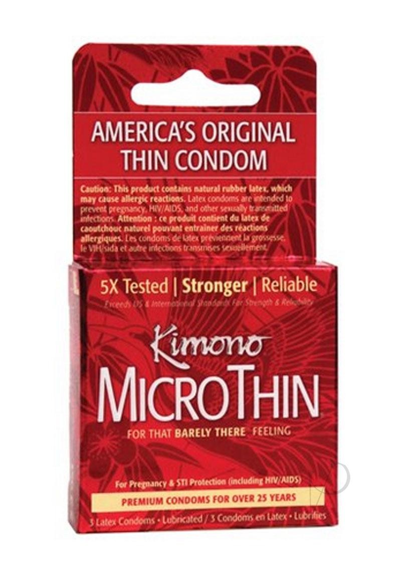 Kimono Microthin Ultra Thin 3pk