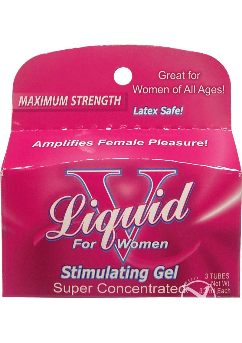 Liquid V Stimulating Gel For Women 3 Pack