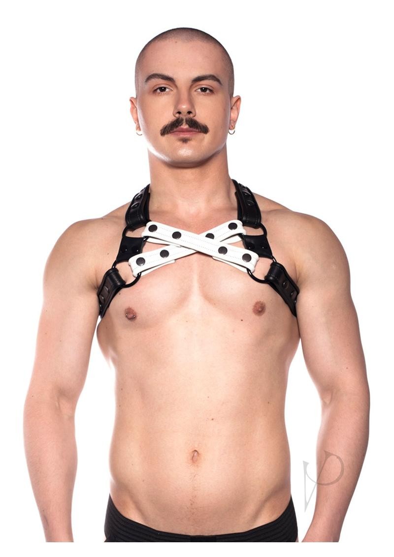 Prowler Red Cross Harness Blk/wht L/xl