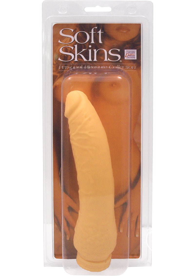 SOFT SKINS PERSONAL PLEASURE VEINED DONG 7.5 INCH FLESH