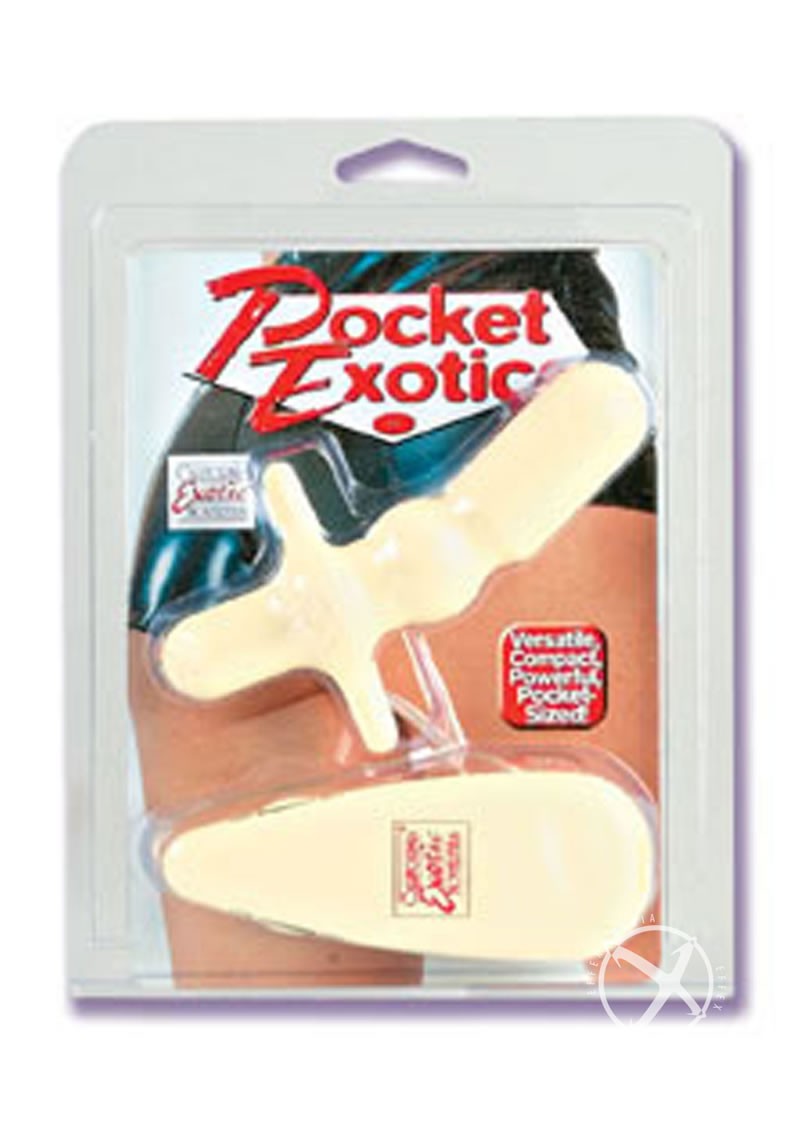 Pocket Exotics Anal T Vibe 3.25 Inch Ivory