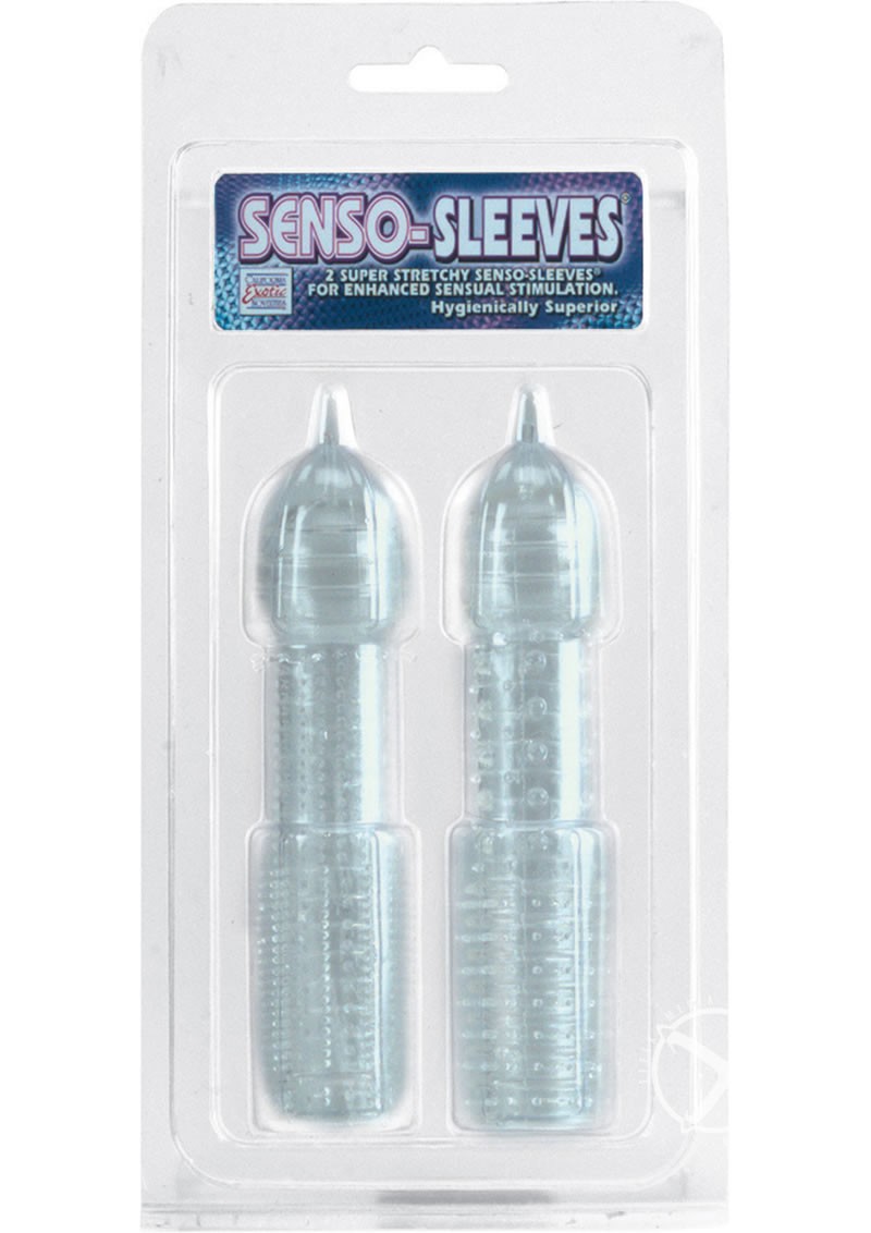Senso Sleeves 2 Pack Clear 5 Inch Clear