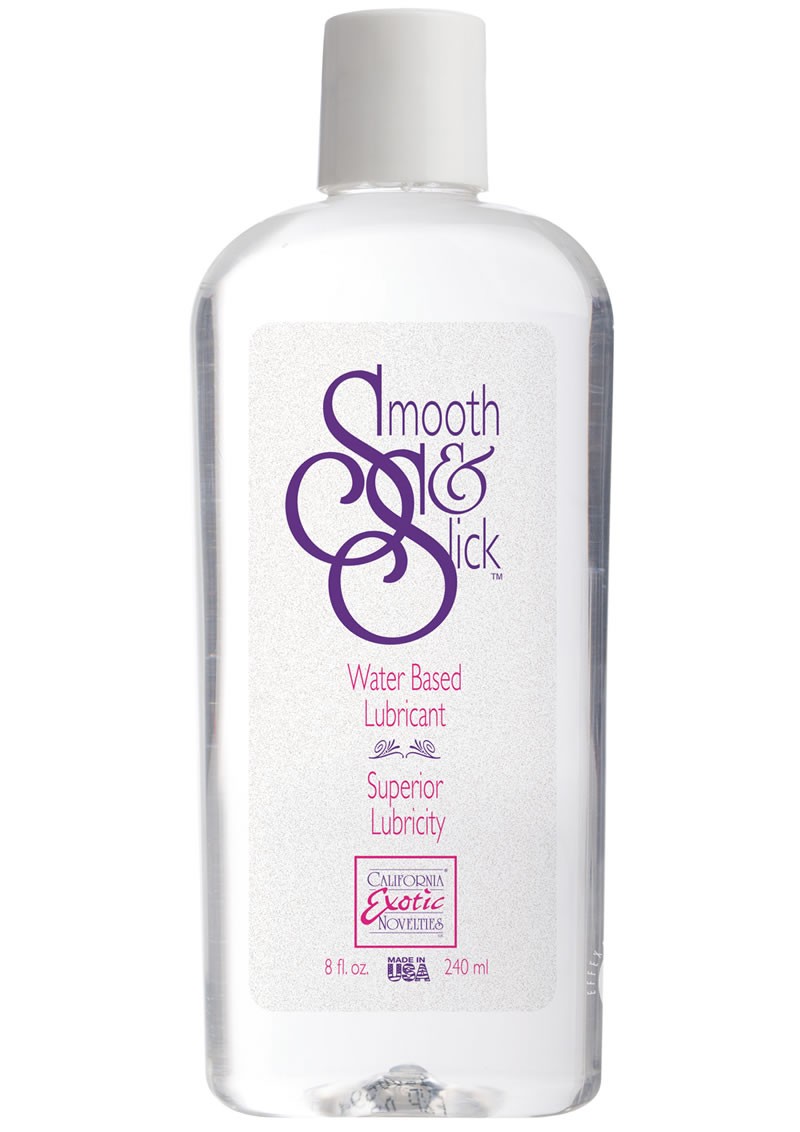 Smooth and Slick Water Based Lubricant 8 Ounce