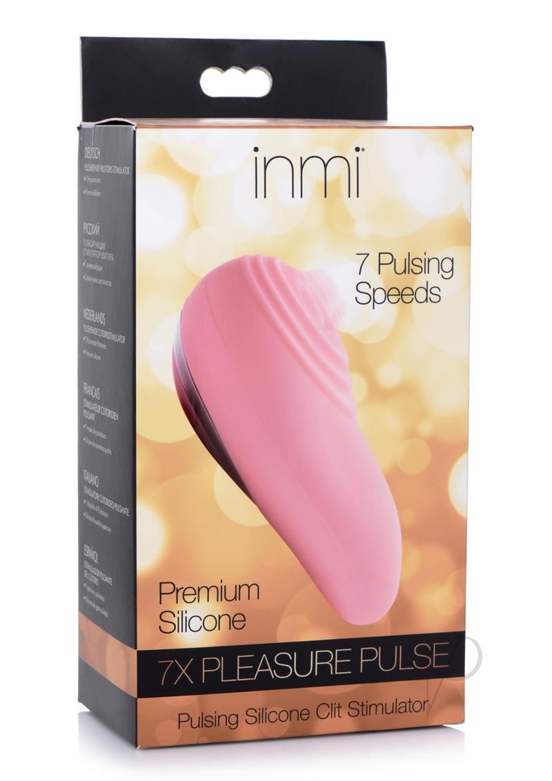 Inmi 7x Pleasure Pulse Clit Stim Pink