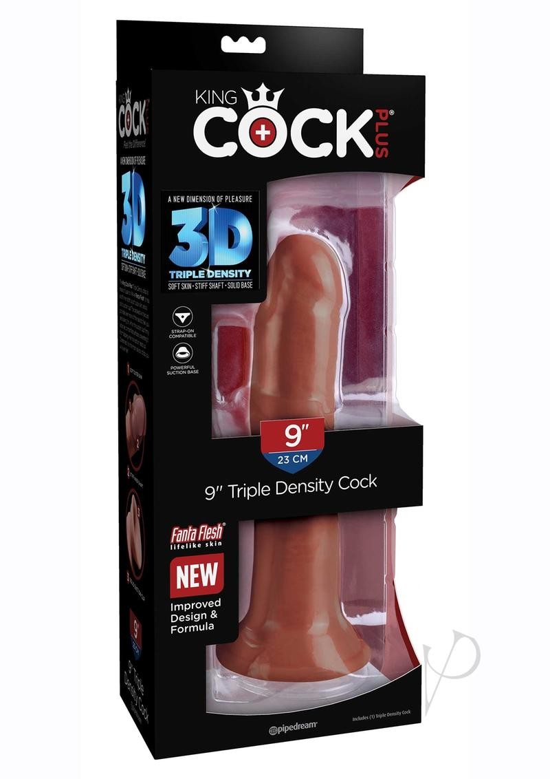 Kc Plus Triple Dense Cock 8 Brown