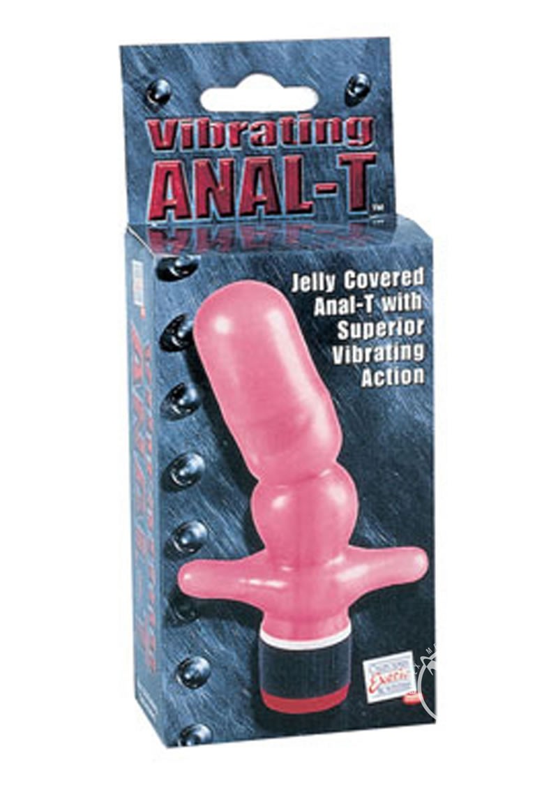 VIBRATING ANAL T 3.25 INCH PINK