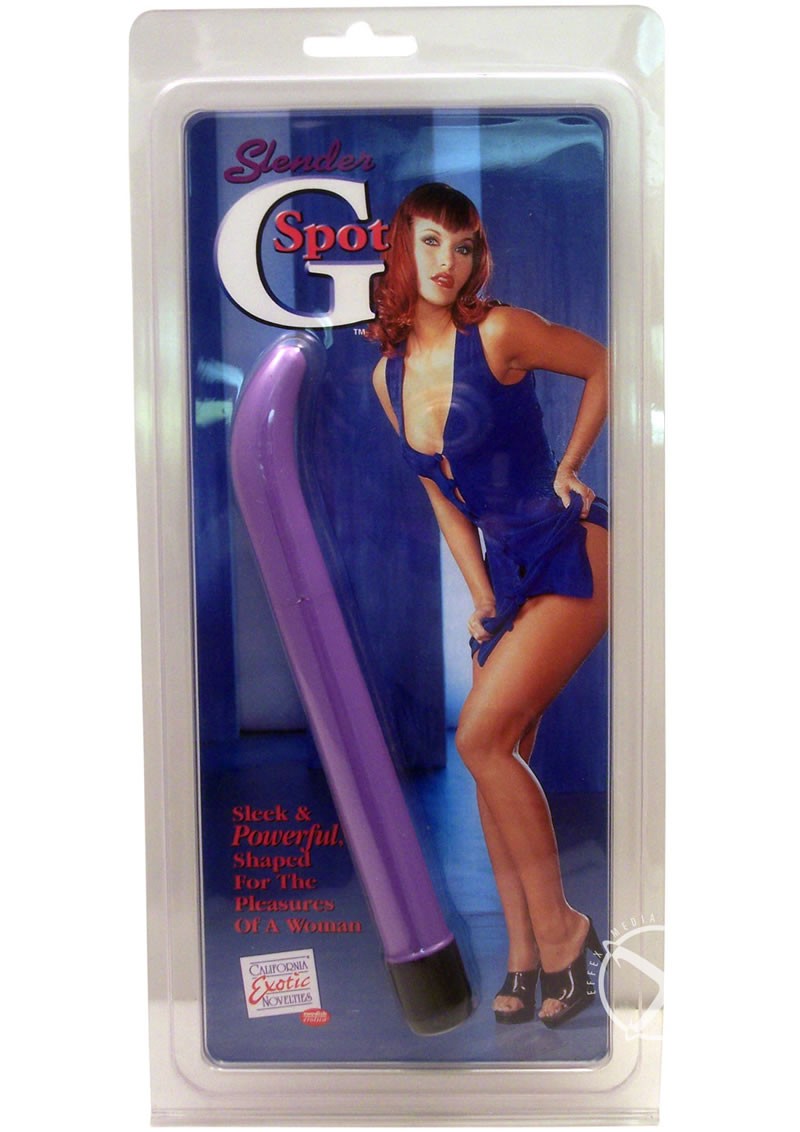 SLENDER G SPOT 6.75 INCH PURPLE