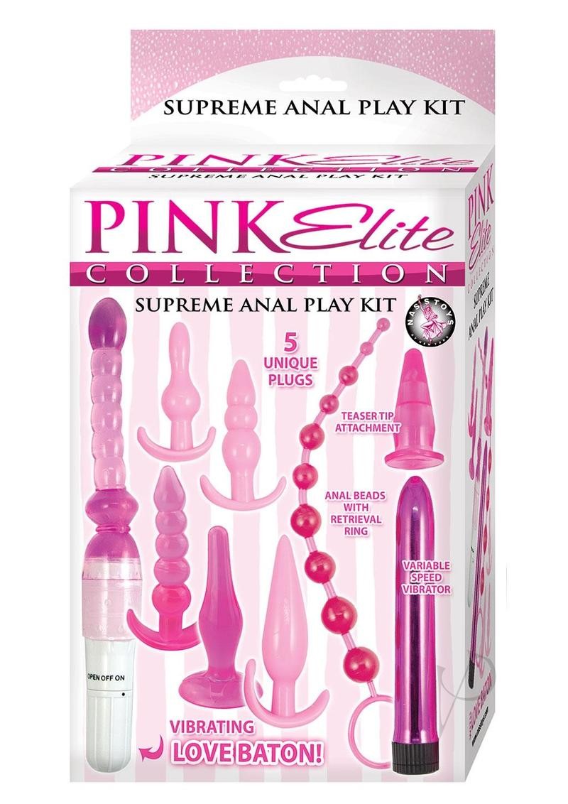 Pink Elite Coll Supreme Anal Play Kit