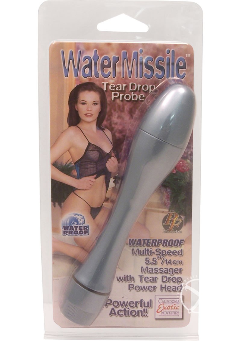 Water Missle Tear Drop Probe Waterproof Blue