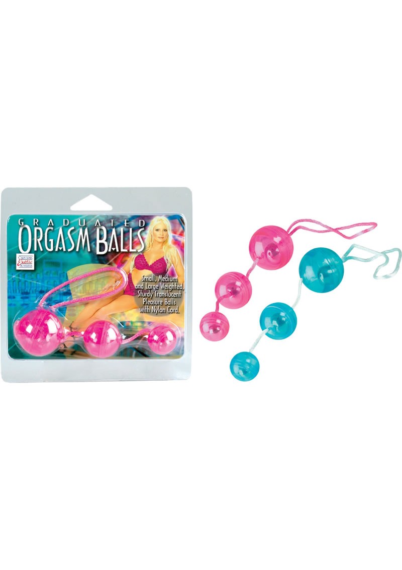 Graduated Orgasm Balls Pink