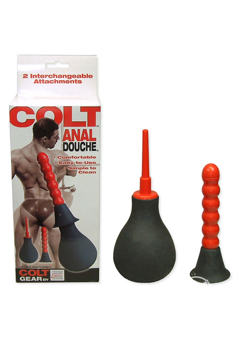 COLT ANAL DOUCHE FRANCO CORELLI RED and BLACK                                                      