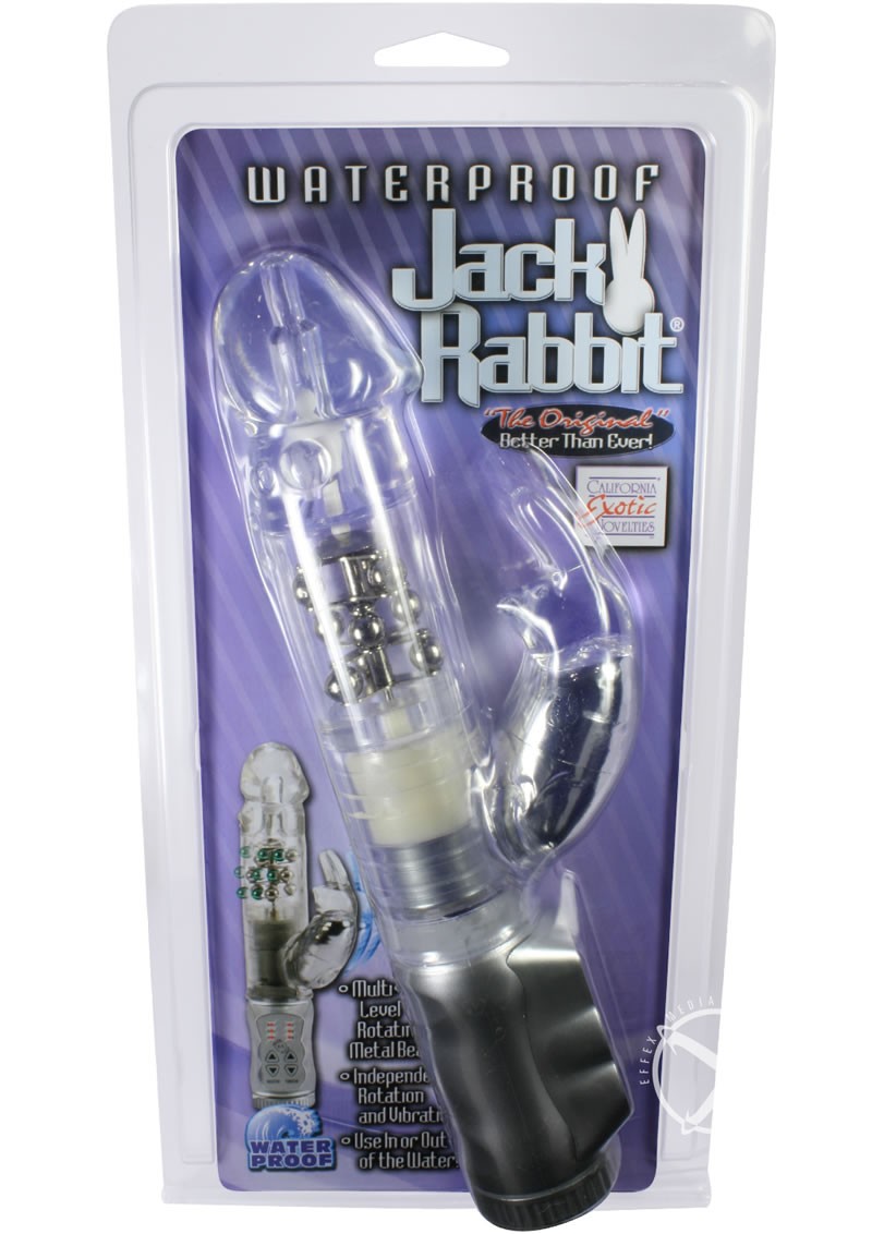 WATERPROOF JACK RABBIT 4.75 INCH WATERPROOF CLEAR