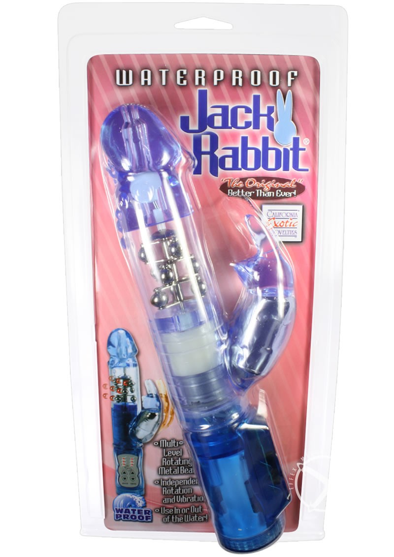 WATERPROOF JACK RABBIT 4.75 INCH WATERPROOF BLUE