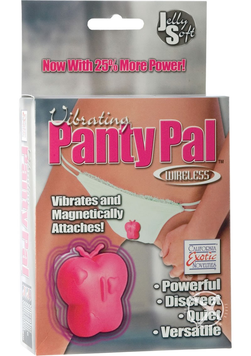 Vibrating Panty Pal Butterfly Tickler Waterproof Pink